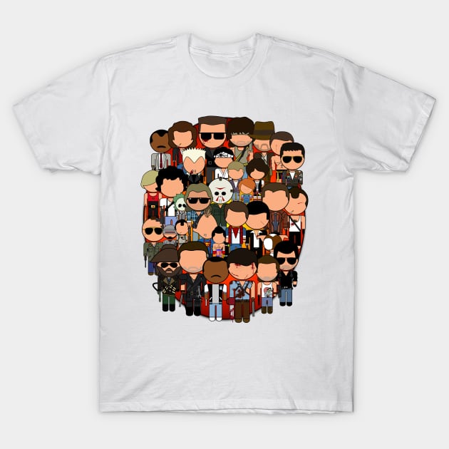 The GREATEST 1980s Movies EVER! T-Shirt by TwistedKoala